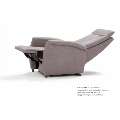 Poltrona relax elettrica BOHÈME Permaflex con Lift 2 Motori – Comfort ergonomico e design elegante