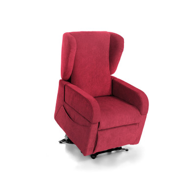 Poltrona relax elettrica TOSCA Permaflex con Lift 2 Motori – Doppia Pediera, Roller e Coperture di Serie
