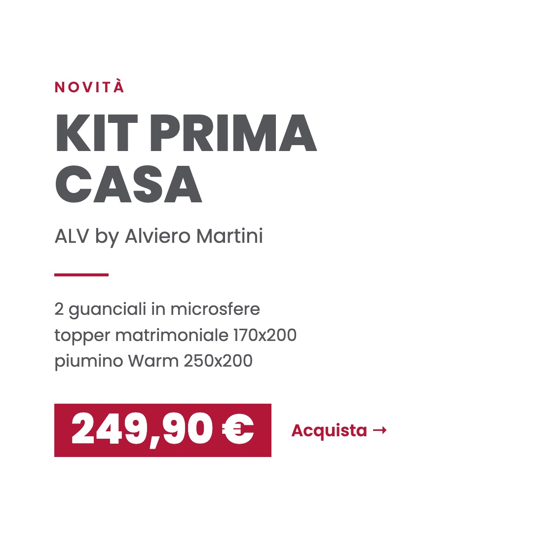 Kit Prima Casa ALV a 249,90 euro